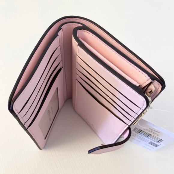 Kate spade staci medium pineapple compact bifold wallet - Picture 3 of 6